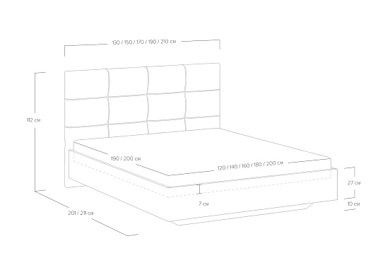 Кровать Victoria (ясмунд)